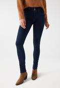 Secret Push In Skinny Jeans in 30" - Dark Blue / 29 image