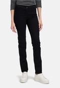 Basic Jeans with Patch Pockets - Black / 36 image