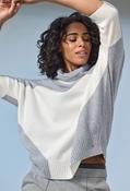 Oversized Cowl Neck Jumper - Grey / S image