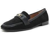 Mini Diamante Detail Loafer - Black / 36 image