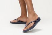 IQUSHION Multi-Crystal Toe-Posts - Navy / 36 image