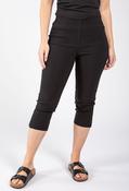 Angelika Slim Fit Capri Trousers - Black / 40 image