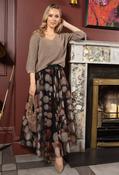 Cocoa Dots Tulle Skirt - Black Mix / F/S image