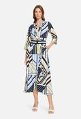 Flounce Midi Dress - Blue / 46 image