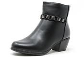 Loop Chain Ankle Boot - Black / 36 image