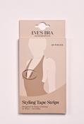 Styling tape strips - White / F/S