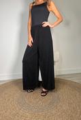 Diamante Wide Leg Trousers - Black / F/S image