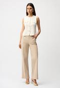 Formal Wide-leg Trousers - Beige / 18 image