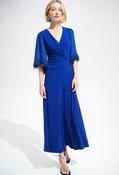 Formal V-neck Jumpsuit - Royal Blue / 14 image