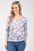 Cris Tie Hem Top - Pink / 18 image