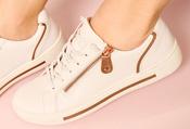Side Zip Trainer - Rose gold / 36 image