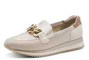 Sporty Chain Loafer - Beige / 36