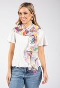 Bright Blossom Scarf - Pink / F/S image