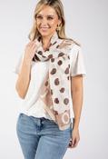 Spotted Print Scarf image