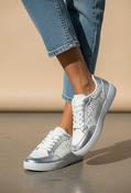 Metallic Leo Trainer - Silver / 37