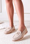 Buckle Detail Penny Loafer - Taupe / 41 image
