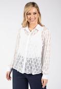 Relaxed Fit Lace Shirt image
