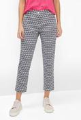 Mara Palm Print Chino's - Grey / 46 image