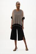 Kimono Sleeve Mesh Pullover - Black / 14 image