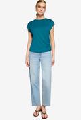 Subtle Ruched Waist Top - Deep Lagoon / 42 image