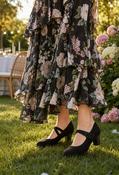 Mary Jane Style Heel - Black / 37 image