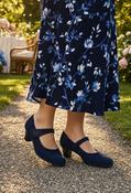 Mary Jane Style Heel - Navy / 37 image