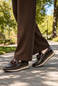 Sporty Chain Loafer - Brown / 36 image