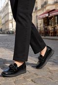 Sporty Chain Loafer - Black / 39 image