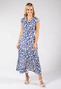 Sunny Vine Print Dress - Navy / 10 image