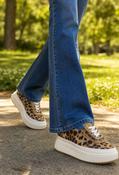 Platform Laced Trainer - Leopard / 37 image