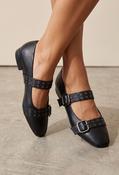 Double Strap Ballerina - Black / 36 image