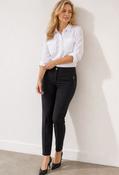 Naomi Zip Pocket Trousers - Black / 44 image
