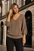 Lurex Knit Top - Taupe / F/S