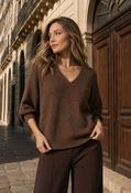 Lurex Knit Top - Bronze / F/S