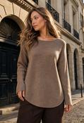 Soft Touch Knit Jumper - Taupe / F/S