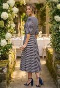 Striped Midi Dress - Navy Mix / 8 image