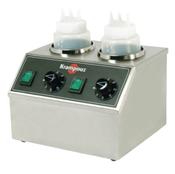 2-Bottle topping warmer