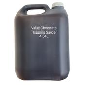 Value Chocolate topping sauce 4.54L