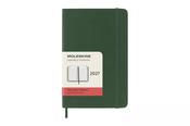 Moleskine Pocket Daily Diary 12 Months Myrtle Green Softback 2027 image
