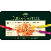 Polychromos colour pencils tin of 12 image