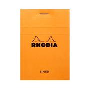 Rhodia Orange Head Stapled Pad No11,A7 image
