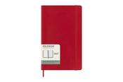 Moleskine Scarlet Red Large Weekly Notes Diary 12 Months Softback 2027 image