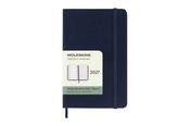 Moleskine Sapphire Blue Pocket Weekly Notes Diary 12 Months Hardback 2027 image