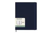 Moleskine XLarge Weekly Notes Sapphire Blue Diary 12 Months Softback 2027 image