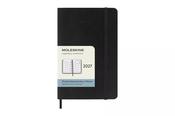 Moleskine Black 12M  Monthly Softcover Small Pocket Planner 2027 image