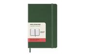 Moleskine Pocket Daily Diary 12 Months Myrtle Green Hardback 2027 image