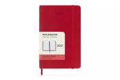 Moleskine Scarlet Red Pocket Daily Diary 12 Months Softback 2027 image