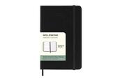 Moleskine Black Small Weekly Notes Diary 12 Months Softback 2027 image