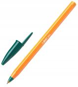 Bic Orange Fine Ballpoint Pen Green (20 Pack) image