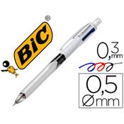 4 Colours Retractable Ballpoint Pen &amp; Mechanical Pencil 12's